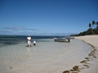 et oui, les Fiji c'est aussi d'immense plage de sable blanc, déserte.